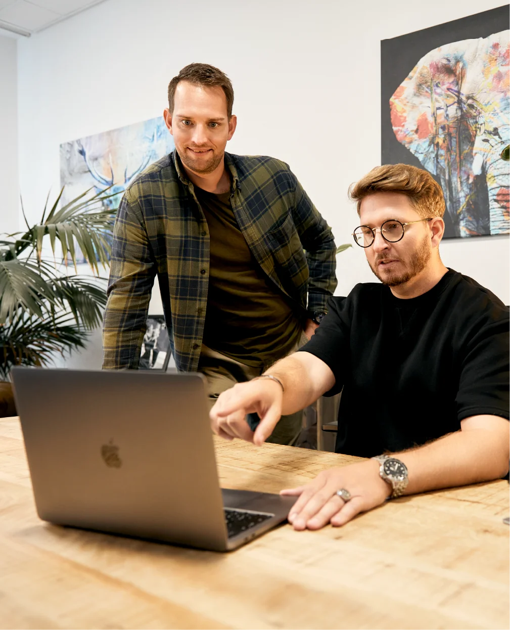 Dennis Haug und Marius Göbel
